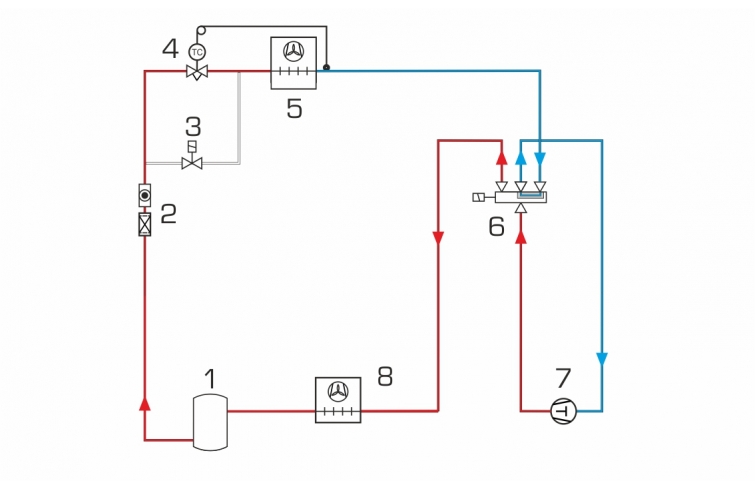 Vier-Wege-Ventil, Klimaanlage Vier-Wege-Umschaltventil Kühlservice